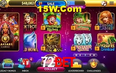 Sinta a adrenalina dos jogos de cassino com 72bet